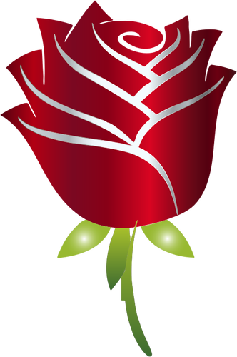 Stylized rose