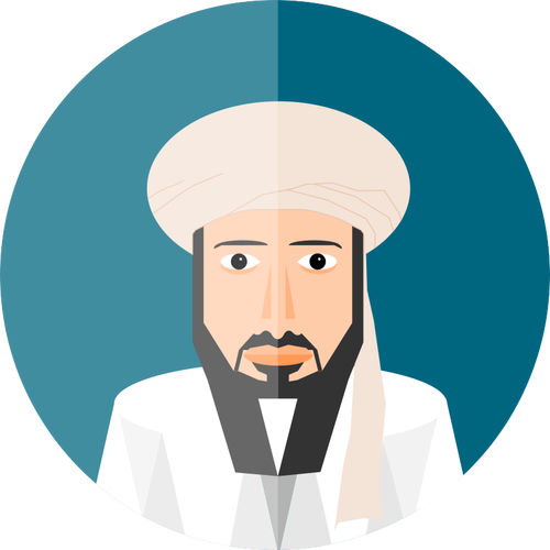 Osama Bin Laden vector afbeelding