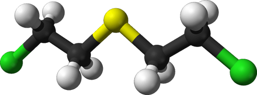 Kemisk krigföring agent molekyl
