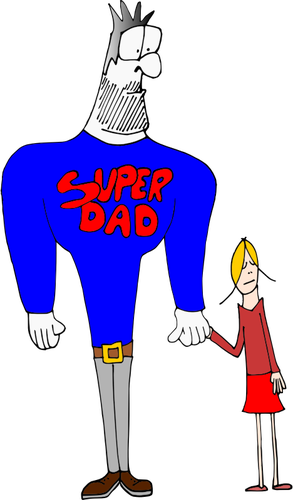 Super dad day | Public domain vectors