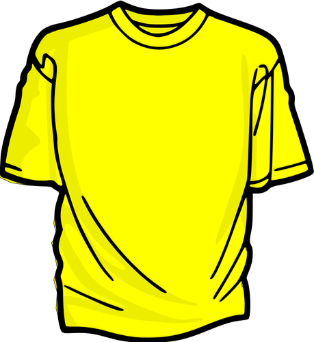 黄色の t シャツ