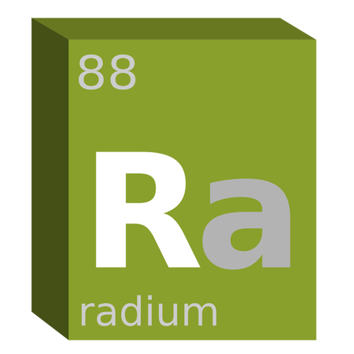 ラジウムのシンボル