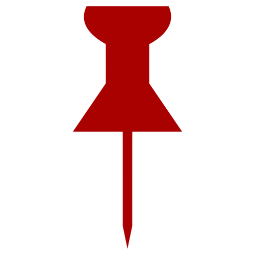 Red pin icon