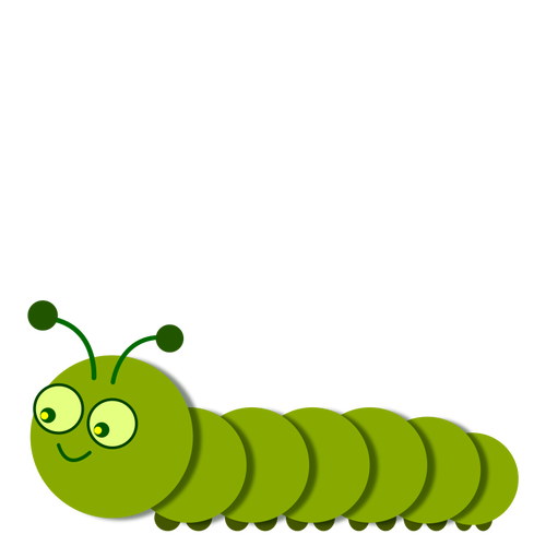 Lachende caterpillar