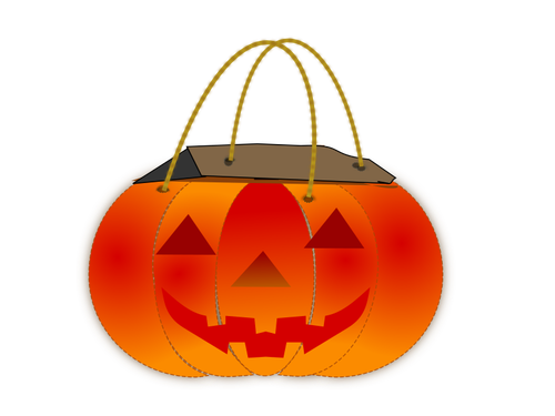 Trick Or Treat Bag Vector Image