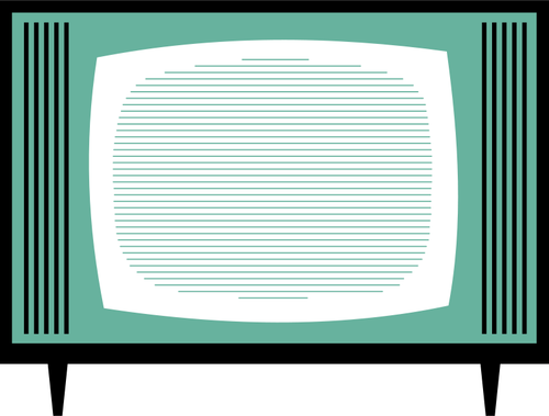 Illustration vectorielle du téléviseur