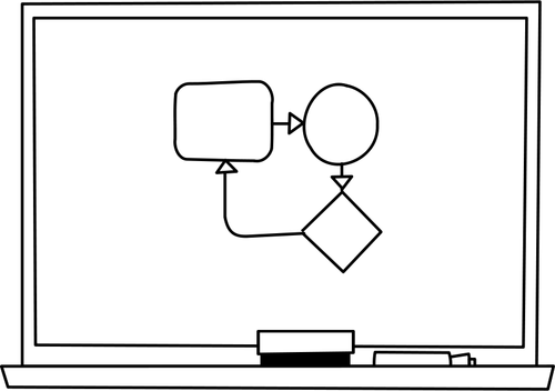 Whiteboard वेक्टर ग्राफिक्स