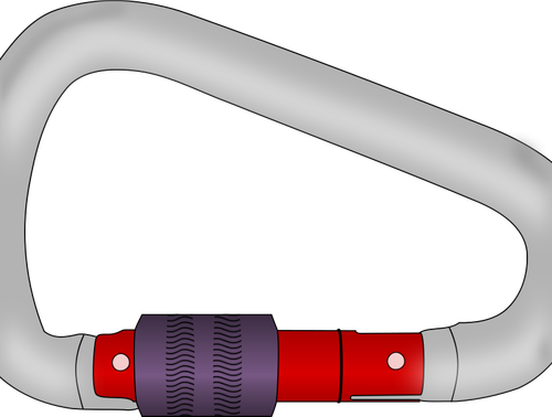 Illustration vectorielle de mousqueton