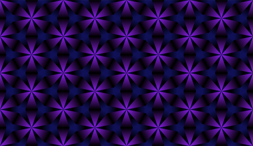 Mosaico en color púrpura