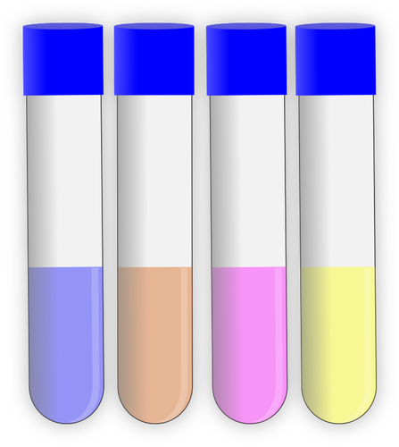 多彩的试管