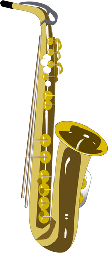 Saxophone vector image