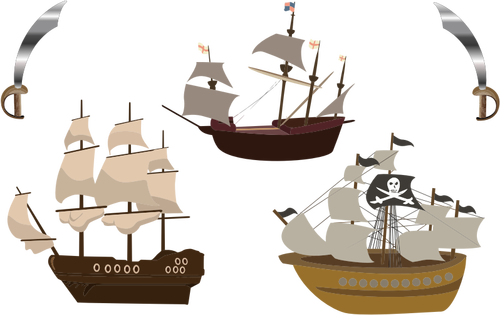 Pirate ships