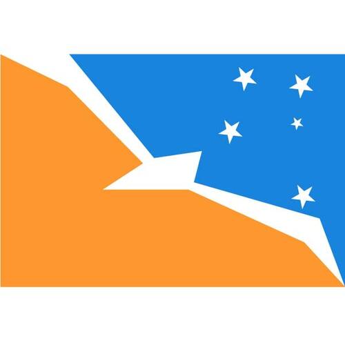 Tierra del Fuego का ध्वज