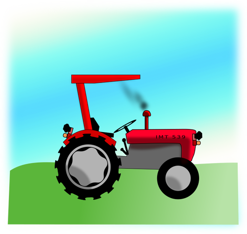 Tractorul rosu