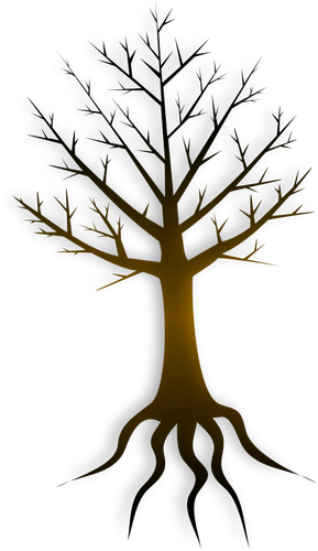 Tree trunk vector illustration