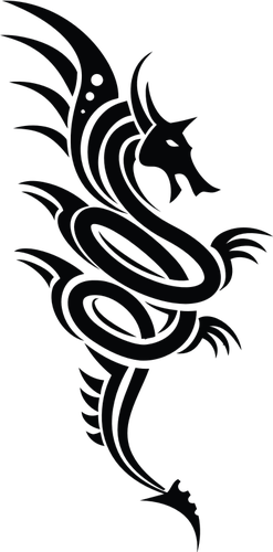 Изображение символа дракона