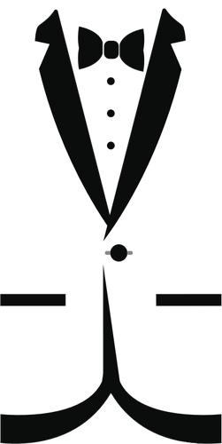 Tuxedo silhouette