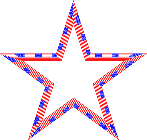 ABD bayrağı yıldız