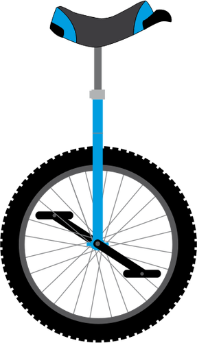 Monocycle de dessin