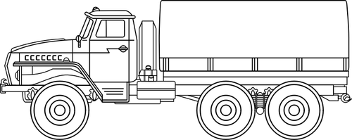 גרפיקה וקטורית הרכב הצבא אורל-4320