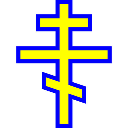Ortodoxă Rusă cruce