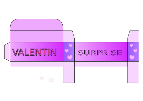 Boîte surprise de Valentin