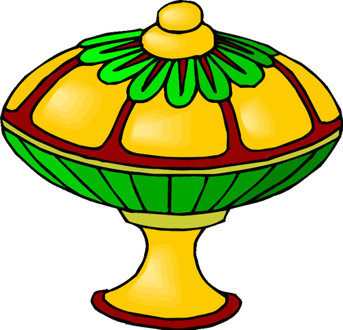 Candy vase