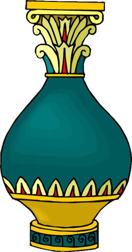 Colorful vase image