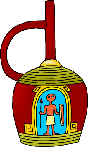 古代的花瓶