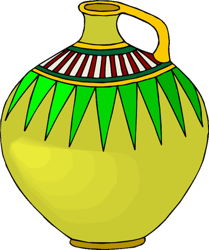 Farbige Vase Bild