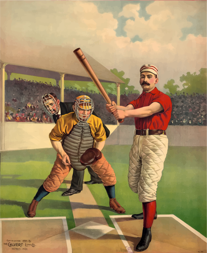 Бейсбол плакат