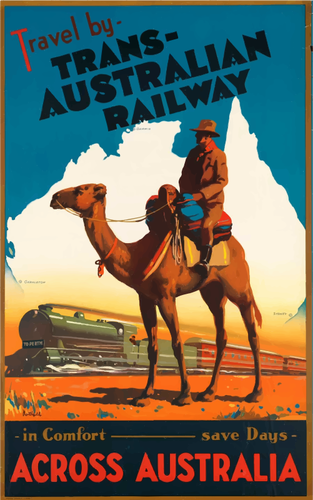 Kereta Australia iklan