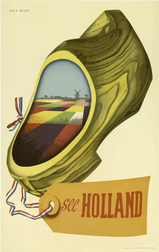 Holland vintage Podróże obrazu