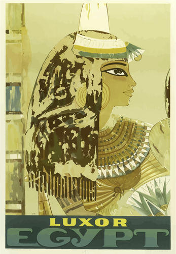 Plakat podróż z Egiptu