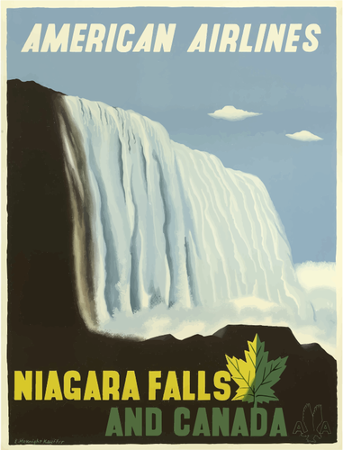 Niagarafälle-poster