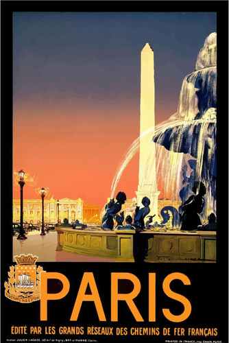 Affiches de voyages vintage Français