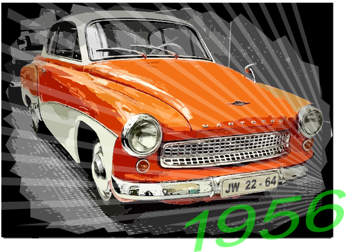 Wartburg vektor ClipArt