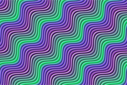 Wavy background in purple and green