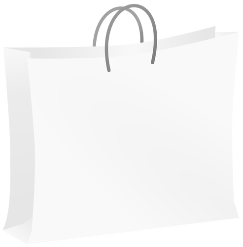 White bag vector image