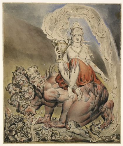 Målning av William Blake