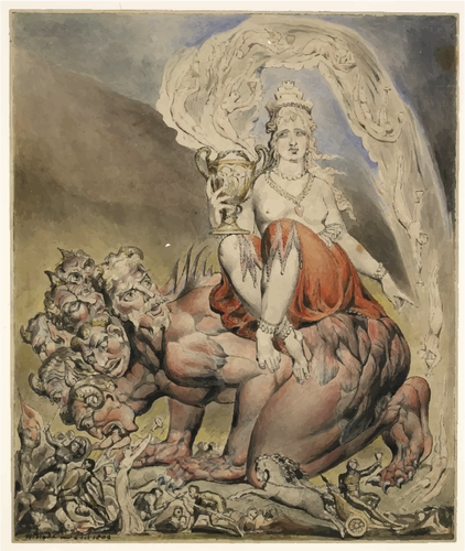 Schilderij van William Blake