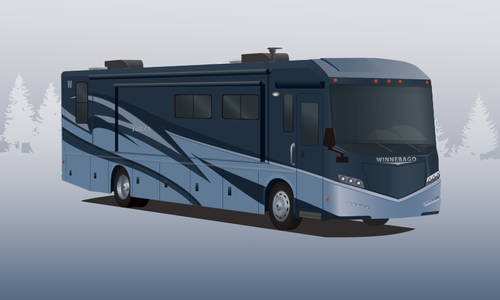 Виннебаго автобус векторной графикой