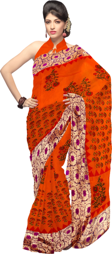 Mädchen in sari