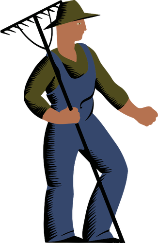 Worker vector image