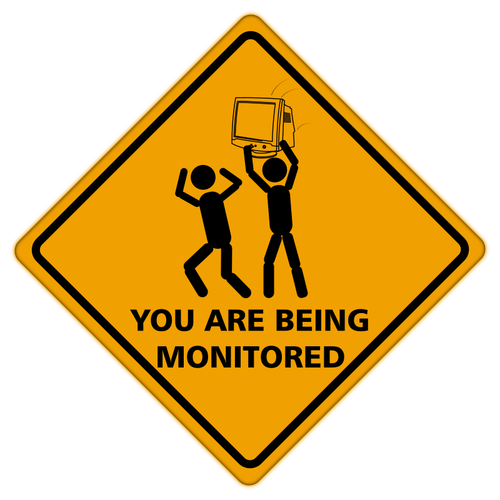 Being monitored