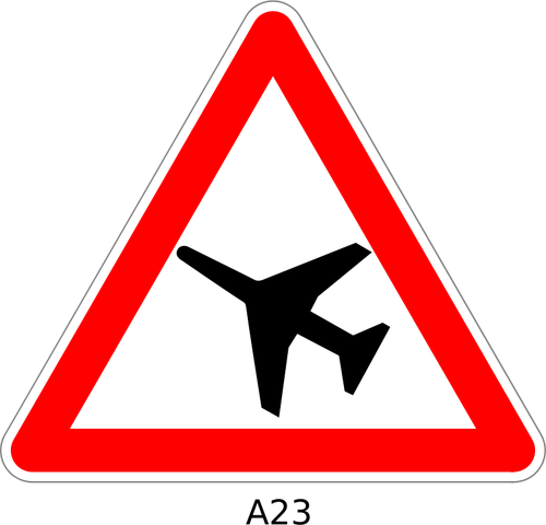 Airport sign vector