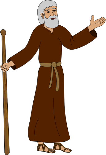 Vader Abraham vector afbeelding
