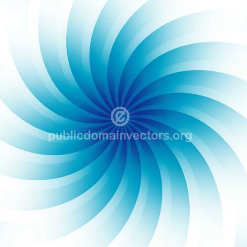 Vektorové grafiky modré spirály