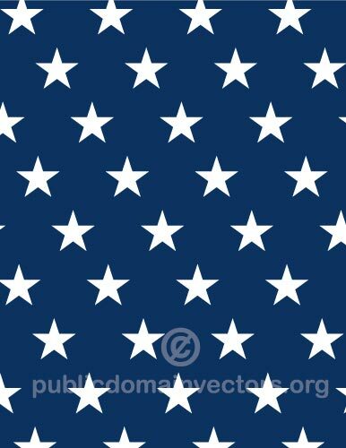 Stars vector pattern