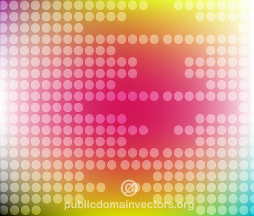 Bright vector background with dot pattern